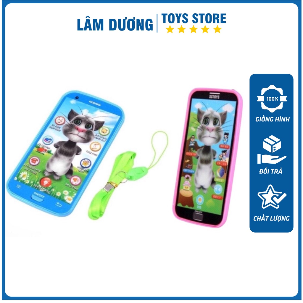 Đồ Chơi Điện Thoại Di Động Thông Minh Tiếng Việt Cho Bé Tự Học, Tự Chơi, Phát Triển Tư Duy Trí Não