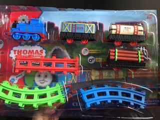 - Đồ chơi đường ray xe lửa tàu hỏa Thomas , classic ( classic có khói)