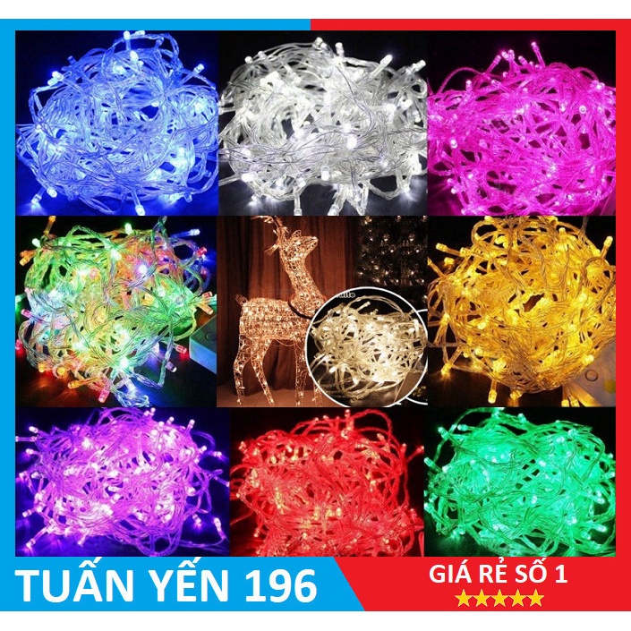 ⚡️  Dây chớp LED trang trí Noel  nhiều màu⚡️