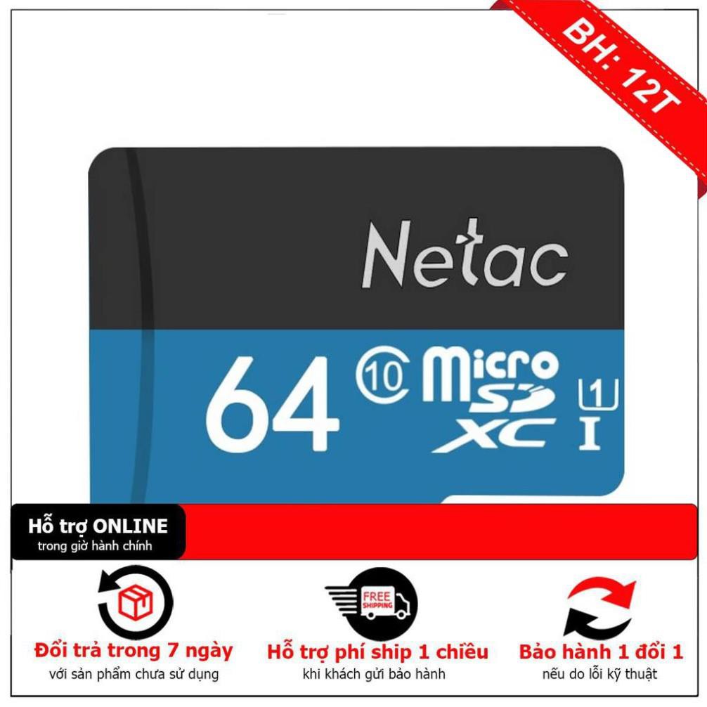 [BH12TH] THẺ NHỚ NETAC 64GB