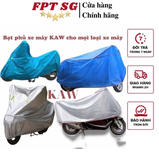Bạt trùm xe cao cấp, Bạt phủ xe máy tráng nhôm chống mưa nắng vừa tất cả các loại xe - HÀNG LOẠI 1 DÀY ĐẸP