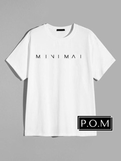 Áo phông MINIMAL dáng Unisex 100% cotton