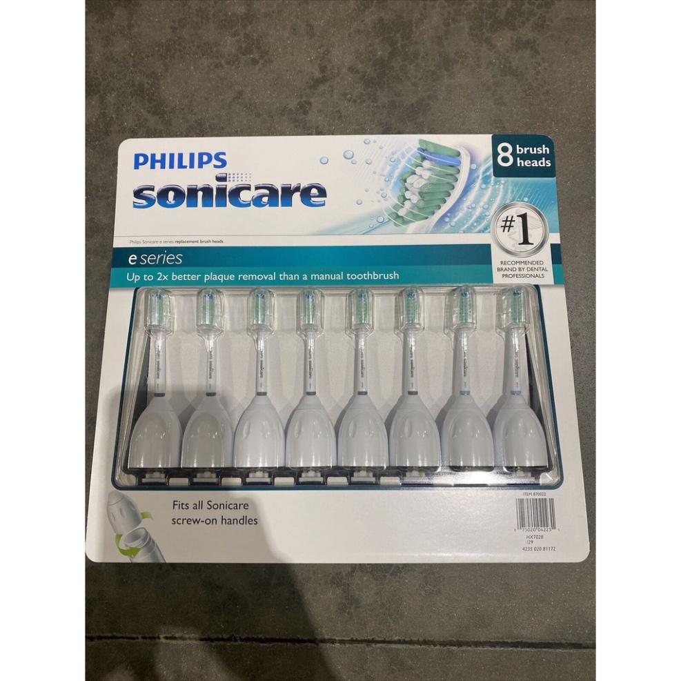 [Hàng Mỹ] Đầu bàn chải điện Philips Sonicare Eseries