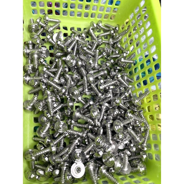 Ốc salaza thái inox 304 8li25 5li15 nhiễn 6li15 5li15 6li20 5 cạnh và đầu thái