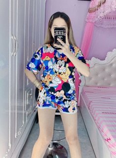 BỘ ĐÙI HOẠT HÌNH THUN THÁI - Co giãn 4 chiều