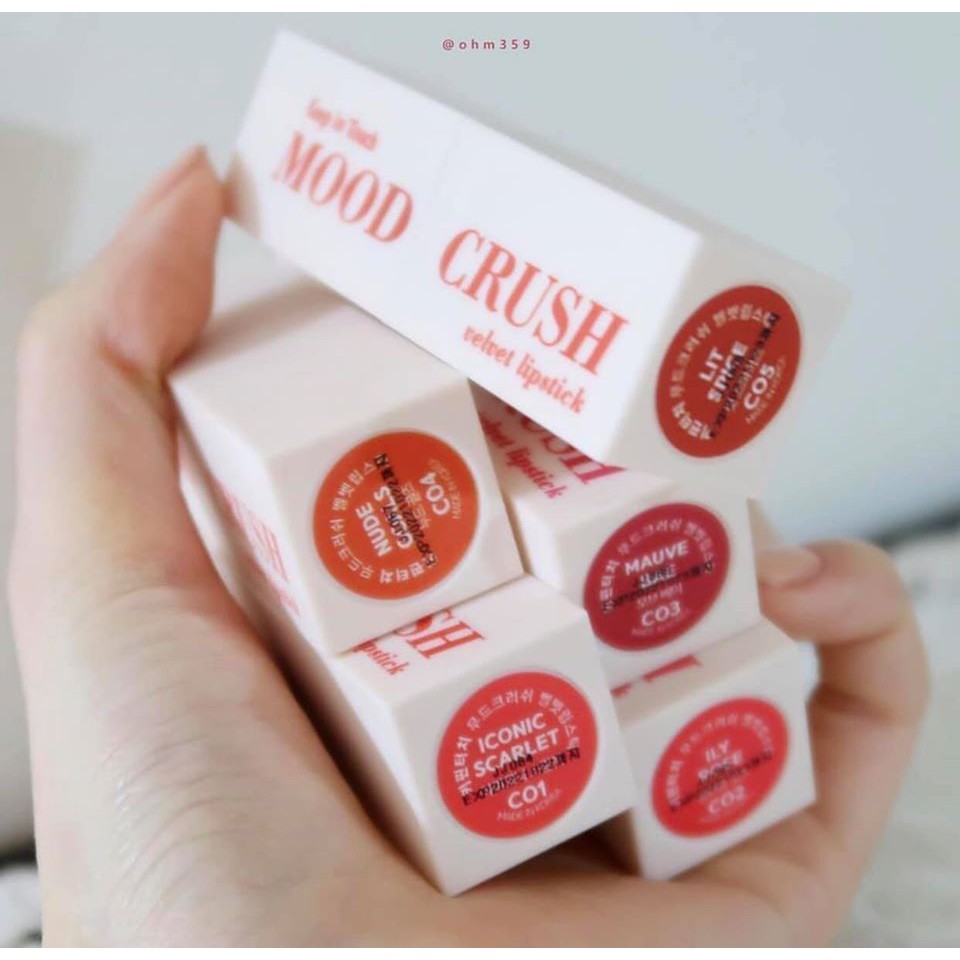 SON KEEP IN TOUCH - MOOD CRUSH VELVET LIPSTICK