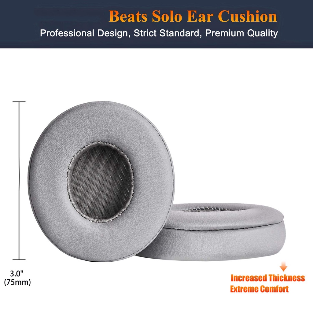 Miếng Đệm Tai Nghe Thay Thế Cho Beats By Dr.Dre Solo 2 3 2.0
