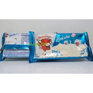 Phô Mai Vuông Belcube Vị Sữa Gói 125g x 24 Viên