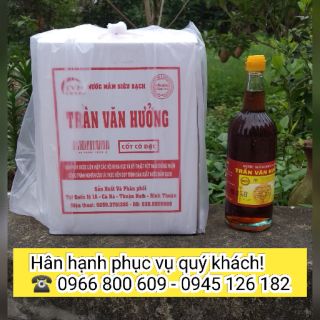 Mắm Trần Văn Hưởng cốt cô đặc chai sành 800ml