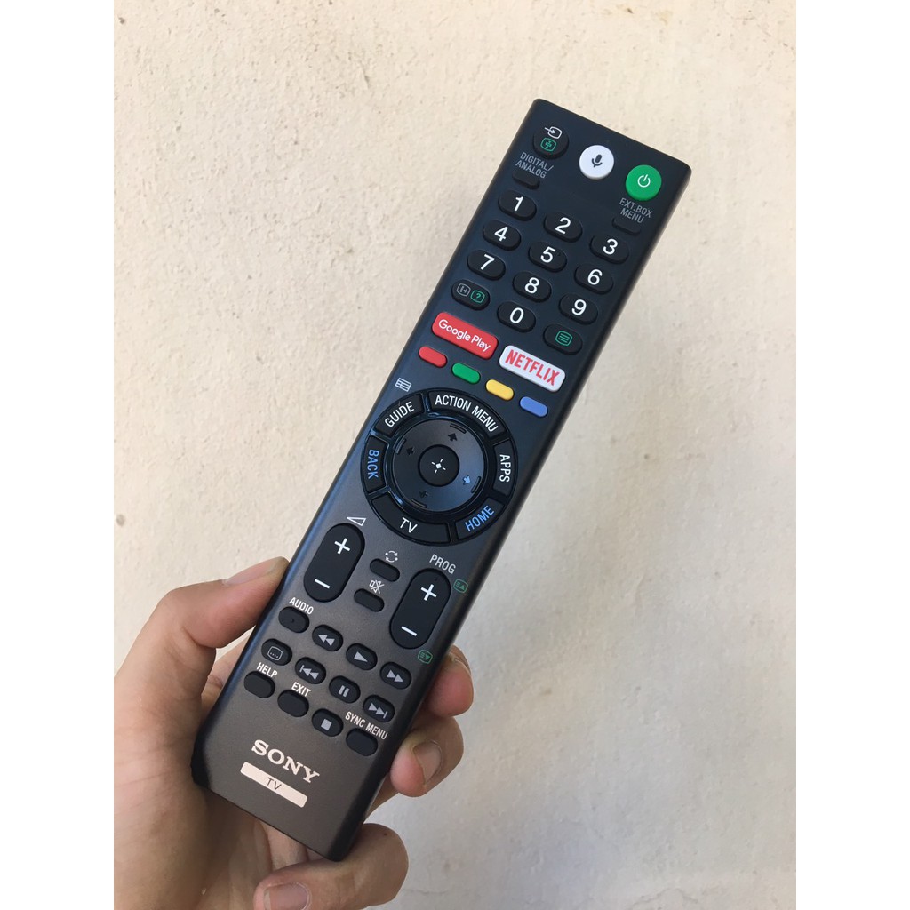 Điều khiển tivi Sony giọng nói hàng chính hãng - Remote từ xa tivi sony giọng nói chính hãng