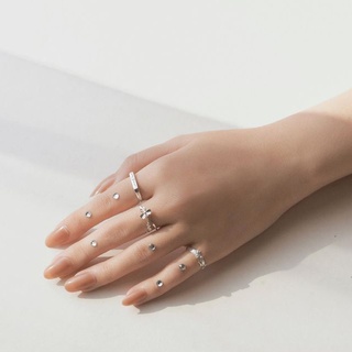 Nhẫn bạc 925 Herb - Shimmer Silver