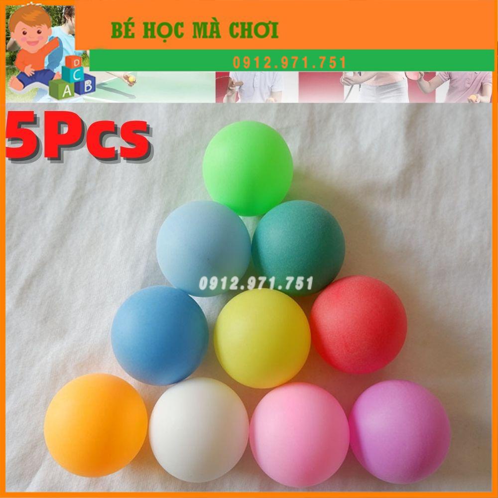Quả Bóng Bàn Nhiều Màu chơi bóng nảy, chơi trò chơi tập thể, trang trí thủ công