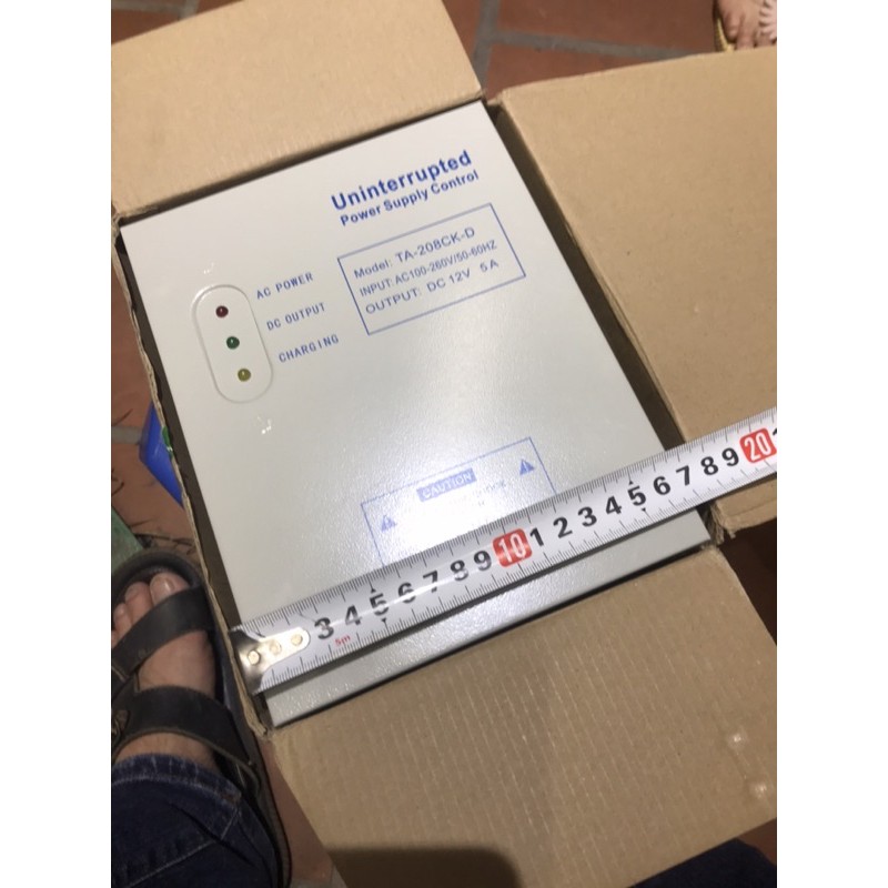 Lưu điện UPS 12V 5A 60W Hàng chính hãng BH12T