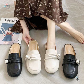 CF[ORDER] Sục mũi tròn đế bệt đính hạt (ảnh thật ở cuối)