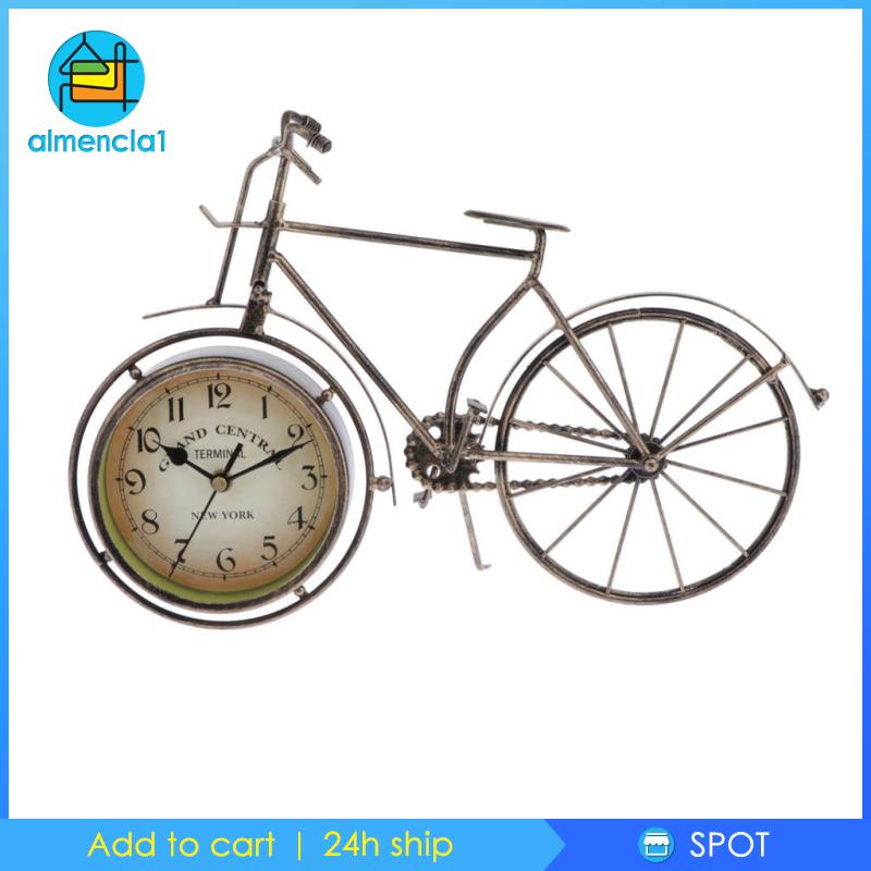 Đồng Hồ Thủ Công Để Bàn Hình Xe Đạp Almencla1
