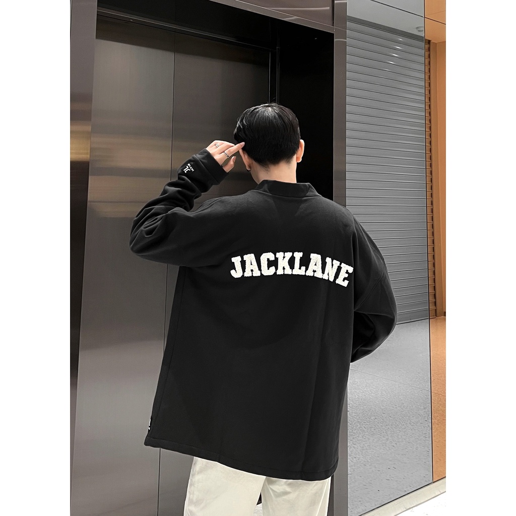 Áo khoác Cardigan Jack Lane, Áo khoác nỉ oversize nam nữ JL, Local Brand JACK LANE