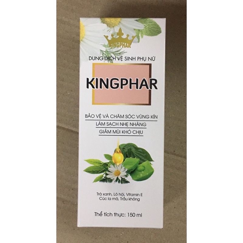 Dung dịch vệ sinh phụ nữ Kingphar 150ml