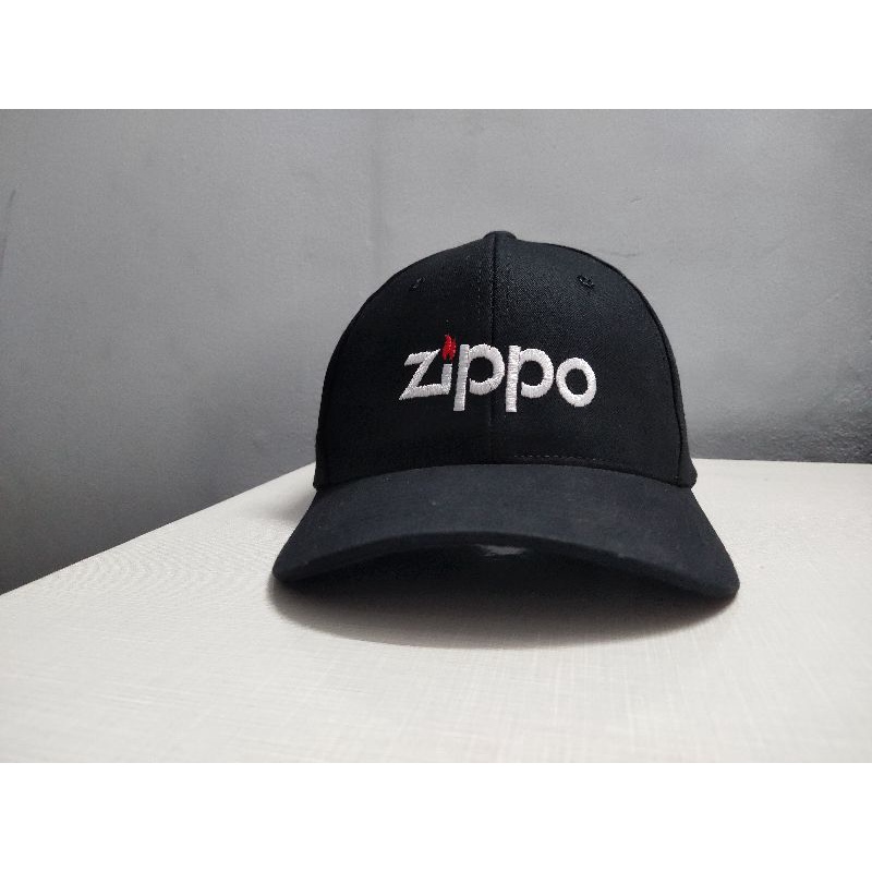 Mũ nón lưỡi trai thêu ZIPPO sành điệu phong cách thời trang nỉ