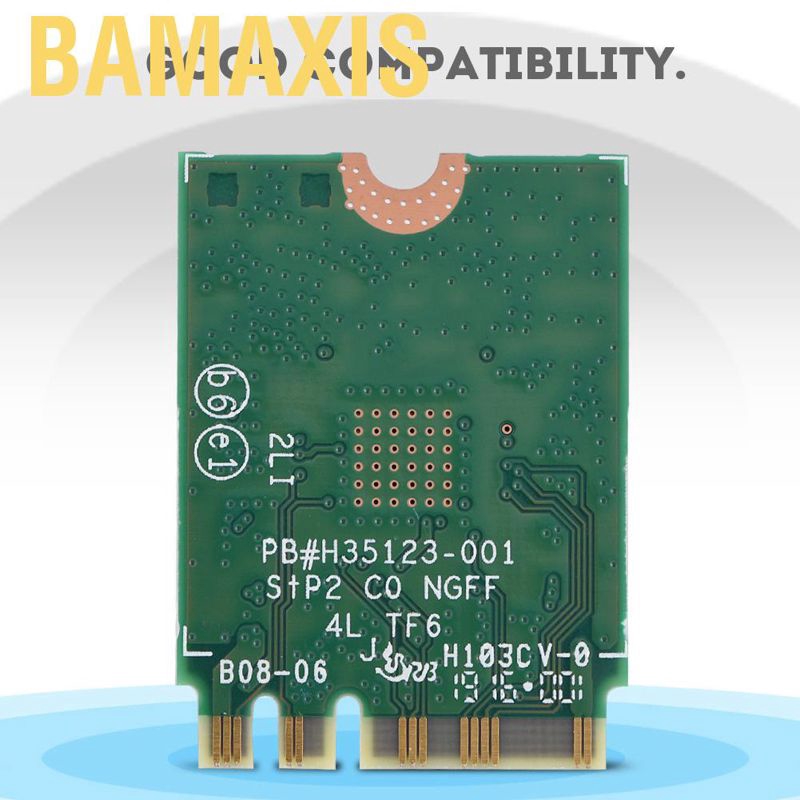 Thẻ Mạng Bamaxis Cho Lenovo Intel3165 Dual Band Band-Ac 3365 Bw Ngff/M2 433m+bluetooth 4.2 802.11ac