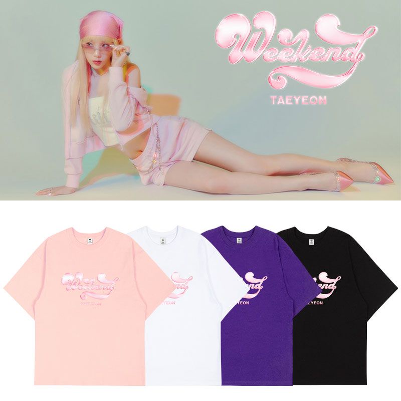 Áo thun Taeyeon SNSD/Girls' Generation - Weekend