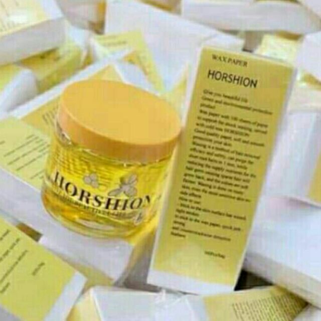 COMBO GEL VÀ GIẤY WAX LÔNG HORSHION HÀN QUỐC - BX0465