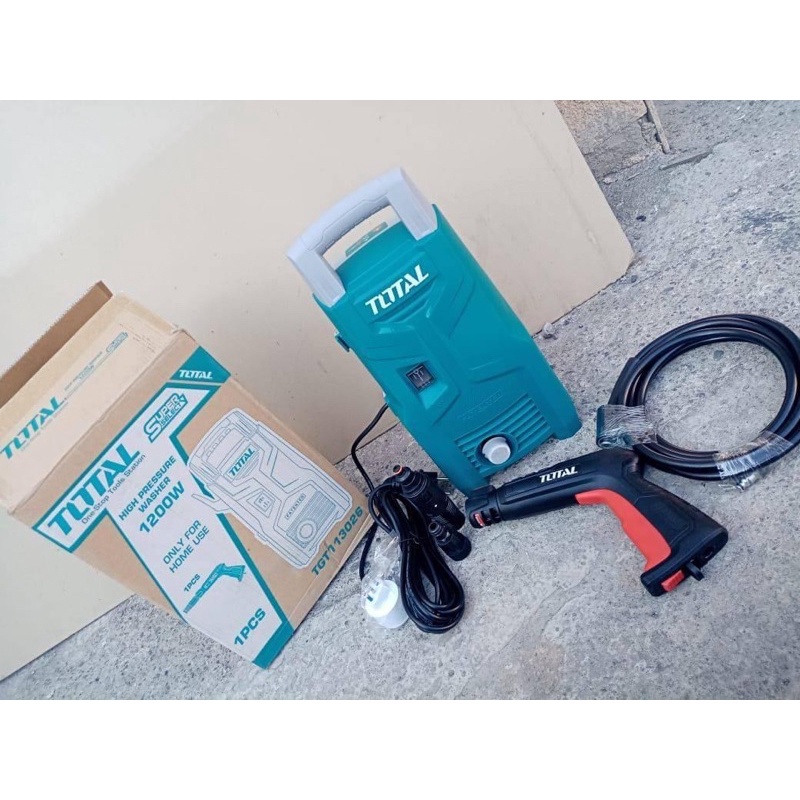 TOTAL Máy Xịt Rửa 1200W TGT113026 (Cam kết Chính Hãng 100%)