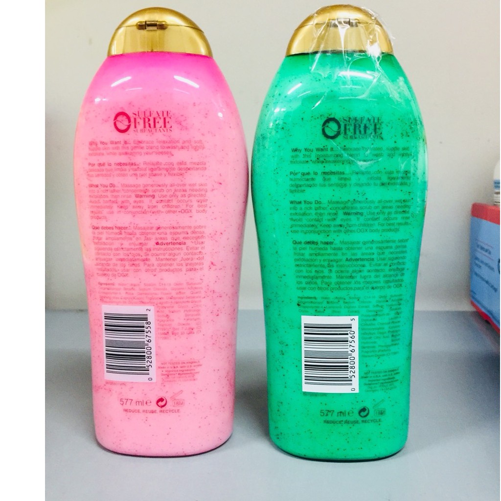 Sữa tắm tẩy tế bào chết OGX Scrub & Wash 577ml | BigBuy360 - bigbuy360.vn
