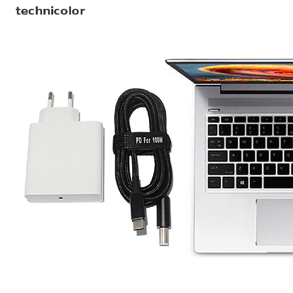 Dây Cáp Sạc Usb Type C 100W Cho Laptop Hp Asus Lenovo TYG