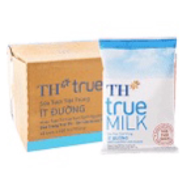 Sữa tươi có đường TH true MILK thùng 48 bịch