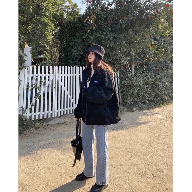 Áo Khoác Hoodie Lông Tay Bồng Nữ [ FREESHIP] 🌸 Jacket from rộng có mũ Ullzang🌸 | BigBuy360 - bigbuy360.vn