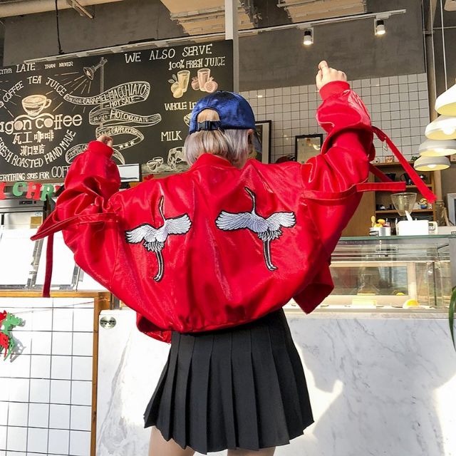 [ORDER] Áo khoác Bomber phi bóng thêu hạt Ulzzang ❌Đảm bảo y ảnh 👉 có ảnh thật ở cuối | BigBuy360 - bigbuy360.vn