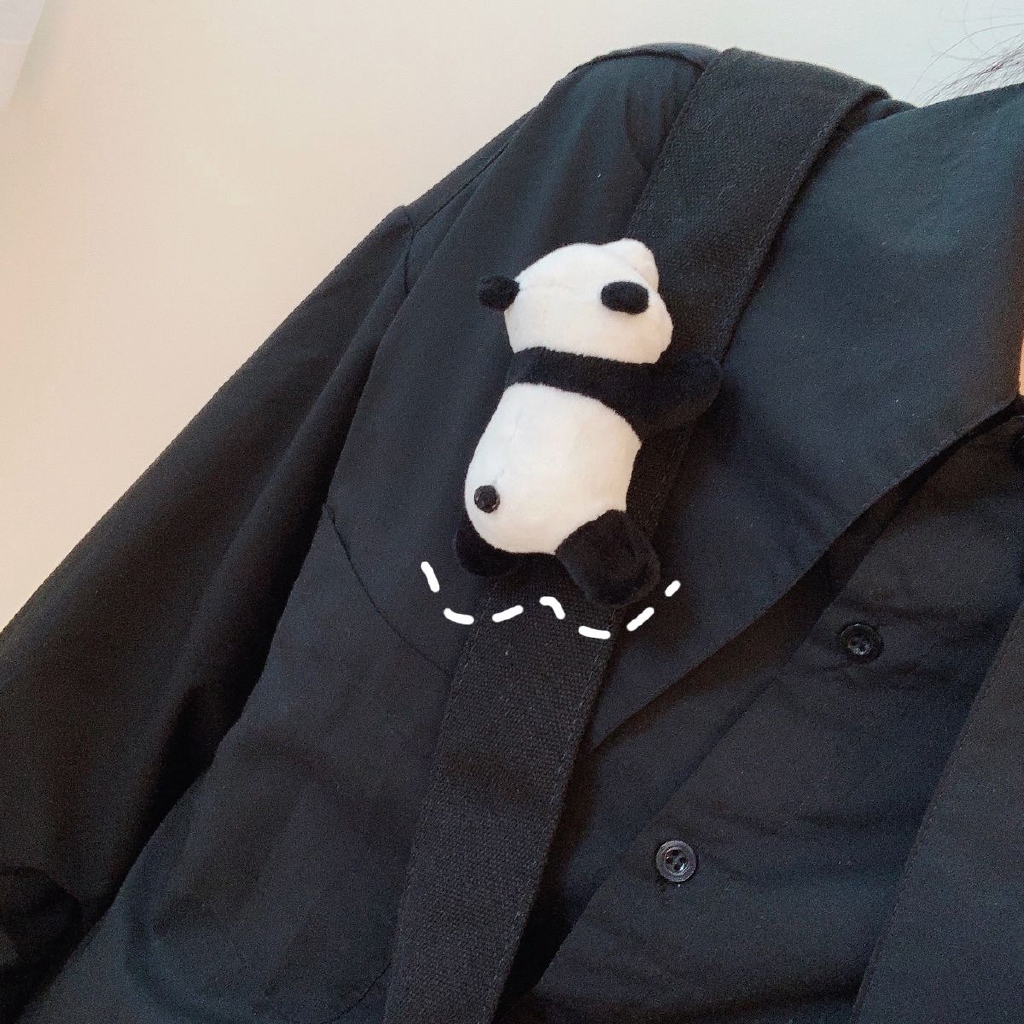 Ghim cài áo hình gấu trúc xinh xắn