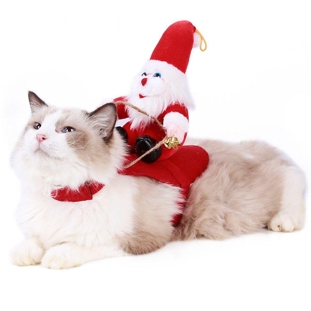 Trang Phục Ông Già Noel Vui Nhộn Cho Thú Cưng