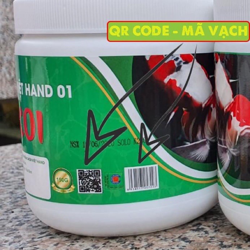 KHIÊM AQUARIUM_Vi sinh cao cấp cho cá cảnh, cá KOI, cá vàng  (150g=20.000 ml dung dịch men vi sinh nước và pha được 150m