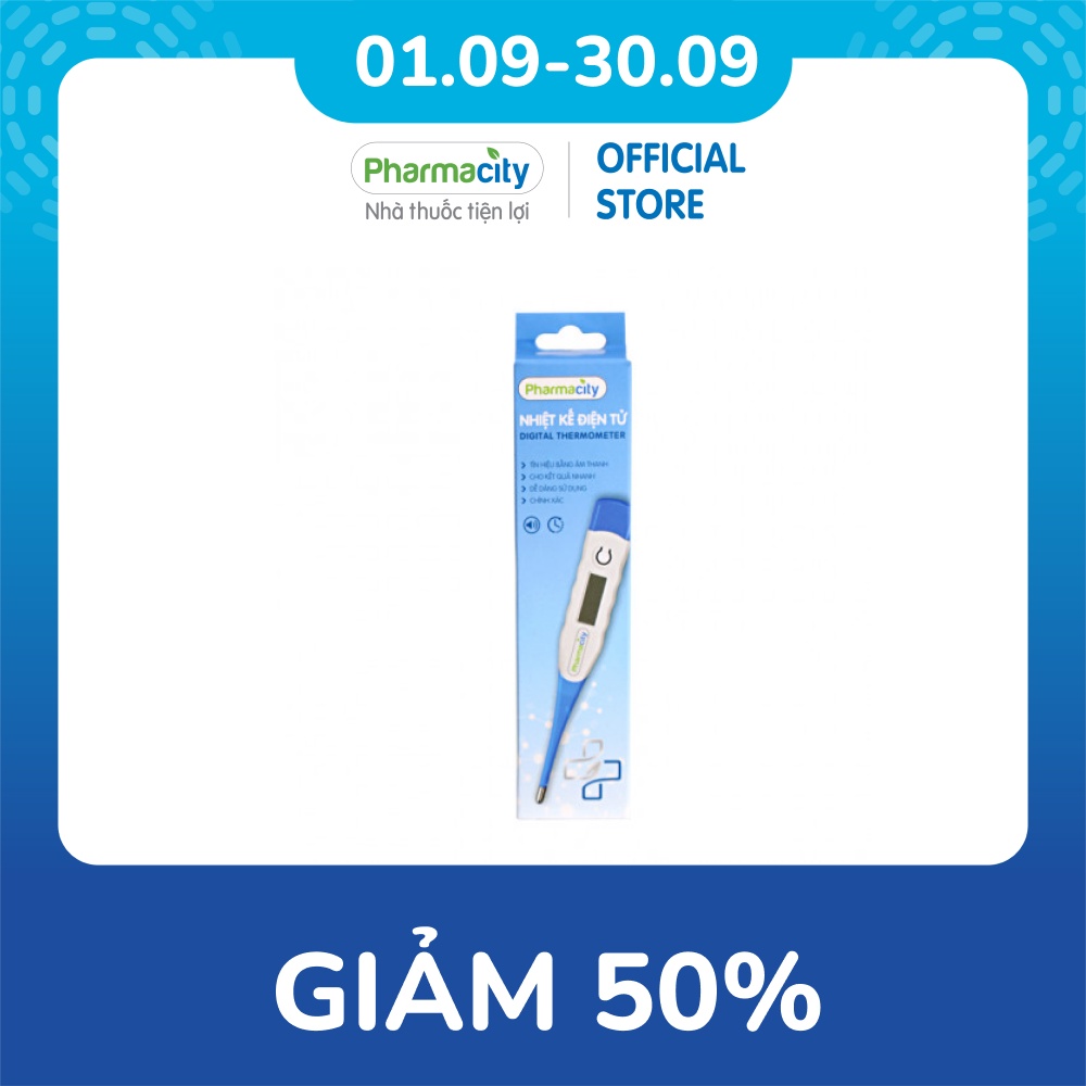 Nhiệt kế Pharmacity điện tử do nhiệt độ