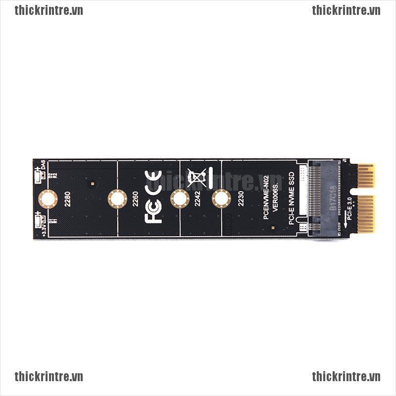 <Hot~new>Pcie To M2 Adapter Nvme Ssd M2 Pcie X1 Raiser Pci-E Pci Express M Key Connector