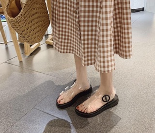 (order) sandal trong suốt