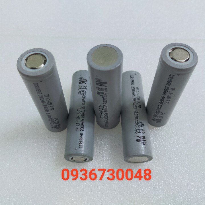 (pin mới) Pin Lithium 18650 -2000mah - 10c xả 20a