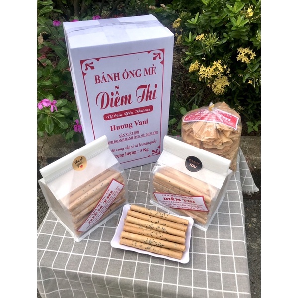 500gr BÁNH ỐNG MÈ DIỄM THI XỐP GIÒN THƠM NGON | BigBuy360 - bigbuy360.vn