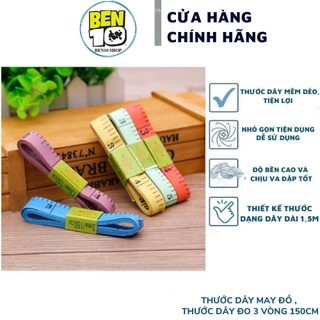 Thước Dây Đo Eo, Đo Chiều Cao - Thước Dây May Đồ - Phụ Kiện May Mặc - HIN Fashion P01