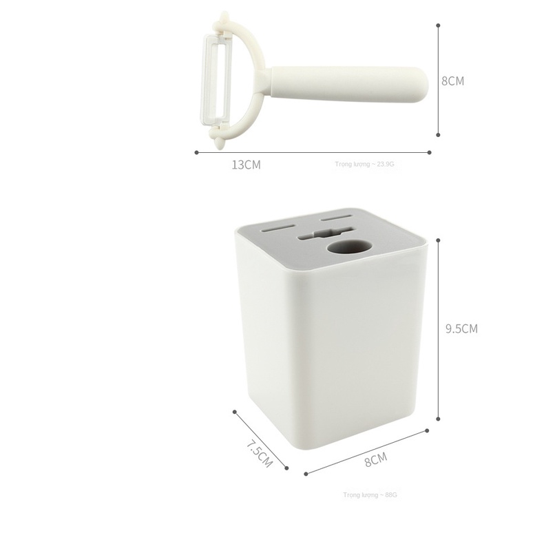 Bộ 5 Dụng Cụ Dao Kéo Cắt Trái Cây Tiện Dụng Tm129