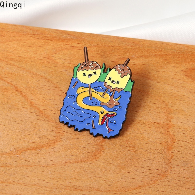 Ghim cài áo Miss Zoe hoạt hình vui nhộn thích hợp làm quà tặng