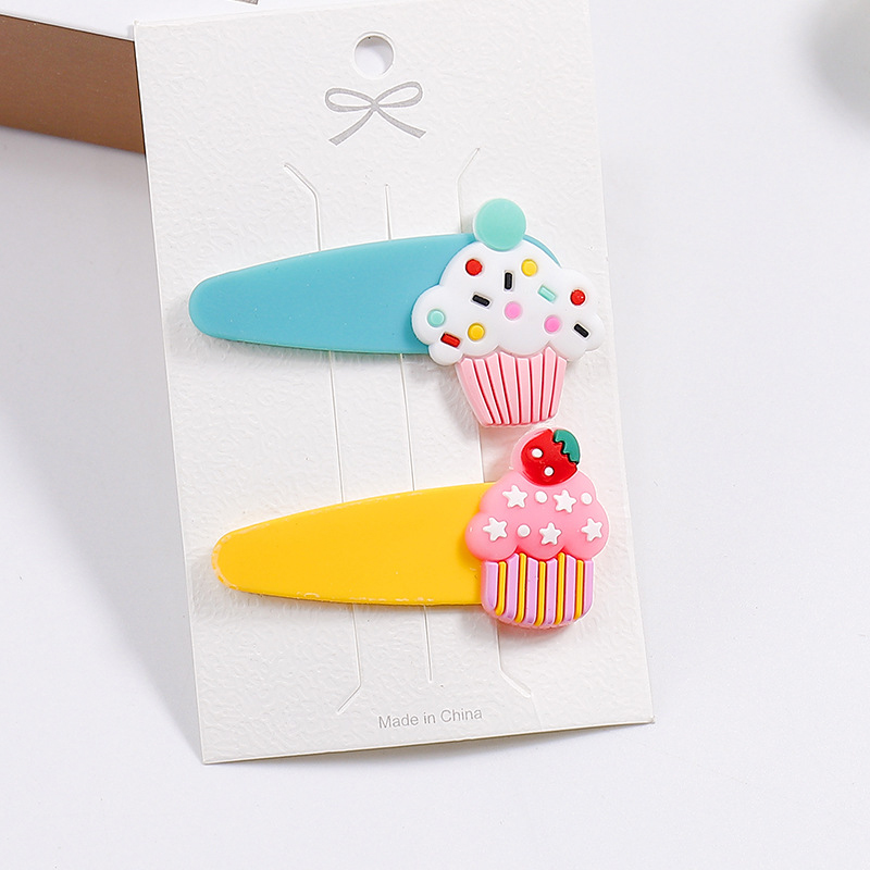 Kẹp tóc thiết kế kiểu họa tiết hoạt hình dễ thương Jp5