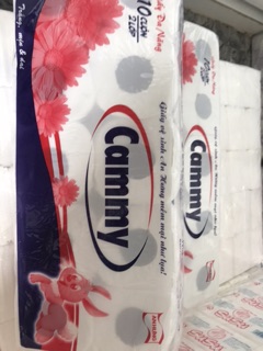  Giấy vệ sinh Cammy (10 cuộn/ bịch)