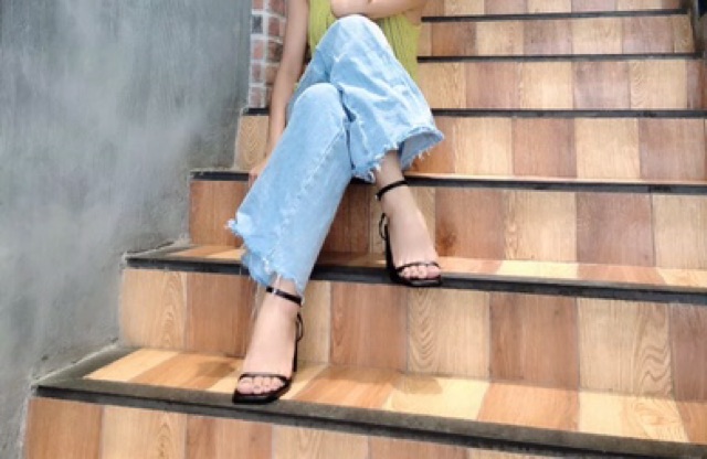 Sandal gót vuông ORDER