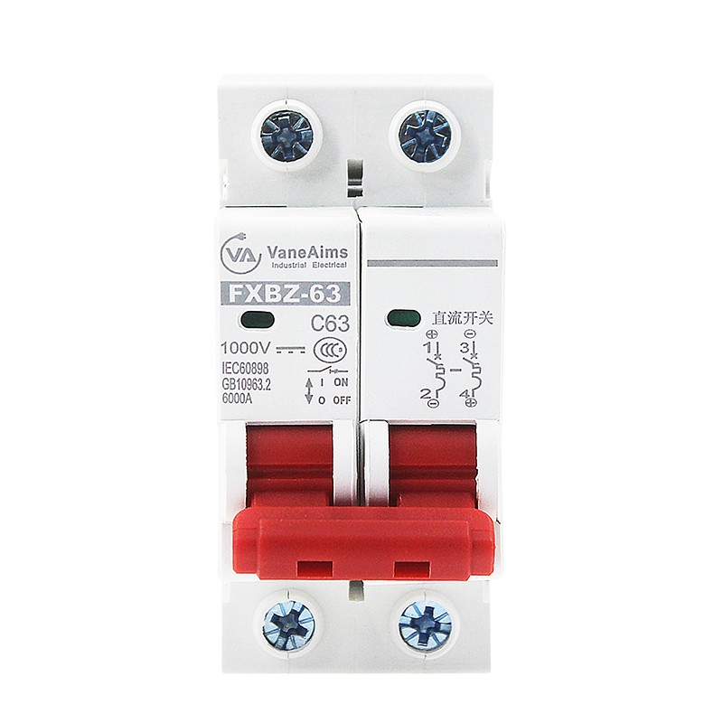 [CHÍNH HÃNG]Bộ ngắt mạch năng lượng mặt trời mini DC 1000V 10A/16A/32A/50A/63A  chuyên dụng