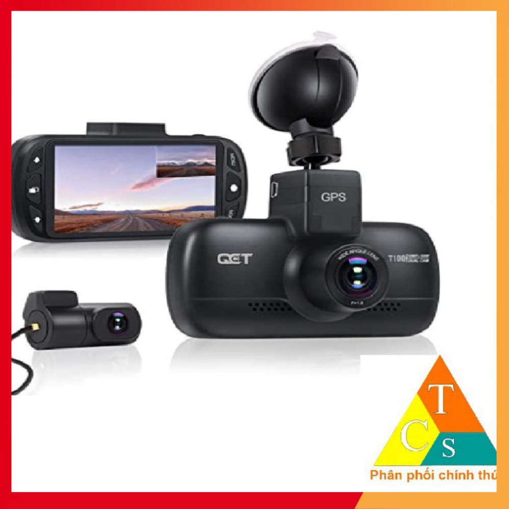 Camera hành trình ô tô trước và sau QCT có hiển thị tốc độ, kèm GPS, Bản Quốc Tế | BigBuy360 - bigbuy360.vn