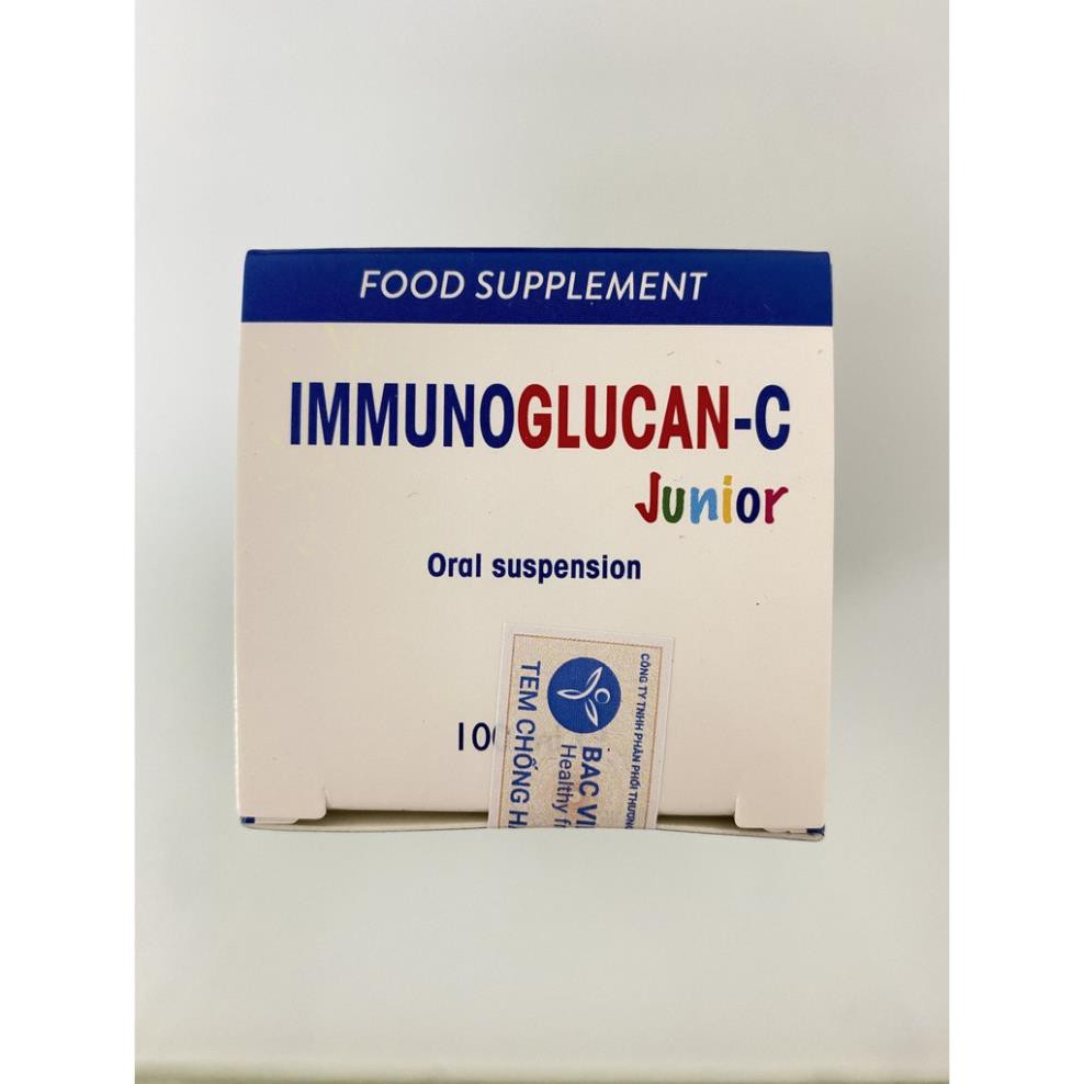 Immuno Glucan C Siro tăng đề kháng cho bé Nâng Cao Sức Khỏe Đường Hô Hấp Lọ 100ml