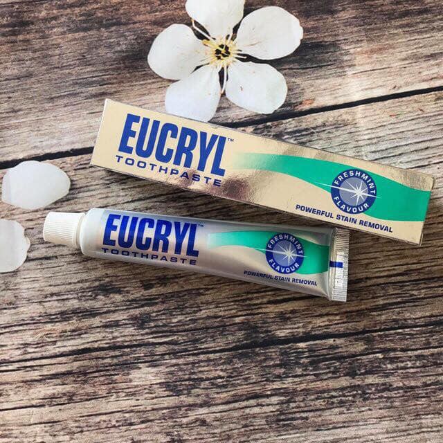 Kem Đánh Trắng Răng Eucryl Toothpaste 50ml