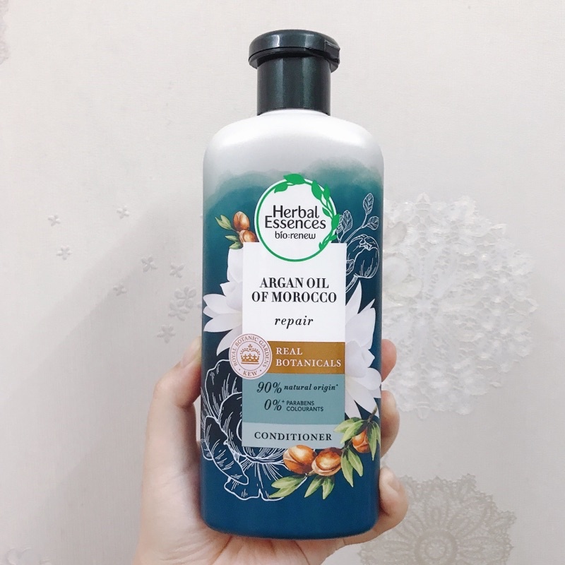 Dầu Xả Phục Hồi Hư Tổn Herbal Essences Repair Argan Oil of Morocco Conditioner Chiết Xuất Tinh Dầu Argan 400ml